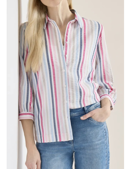 Cecil 346419 Seersucker shirt