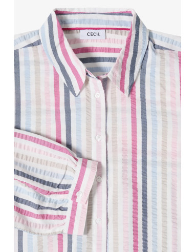 Cecil 346419 Seersucker shirt