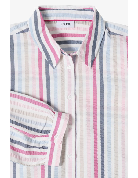 Cecil 346419 Seersucker shirt