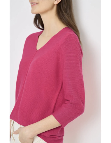 Cecil 303711 Structured v-neck - i flera färger