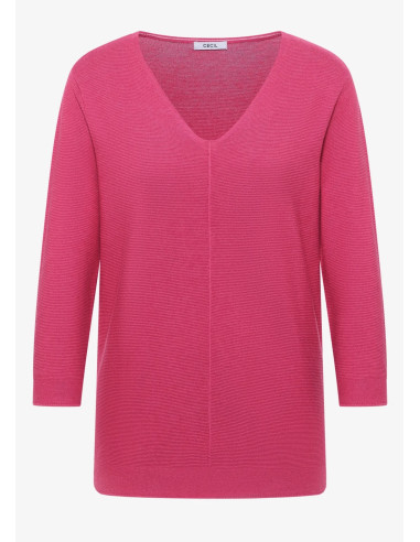 Cecil 303711 Structured v-neck - i flera färger