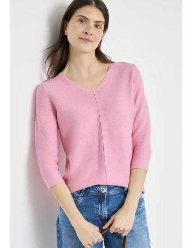 Cecil 303711 Structured v-neck - i flera färger