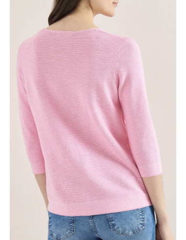 Cecil 303711 Structured v-neck - i flera färger