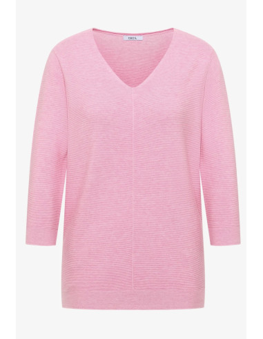 Cecil 303711 Structured v-neck - i flera färger