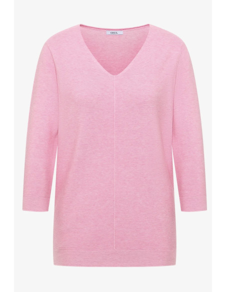 Cecil 303711 Structured v-neck - i flera färger