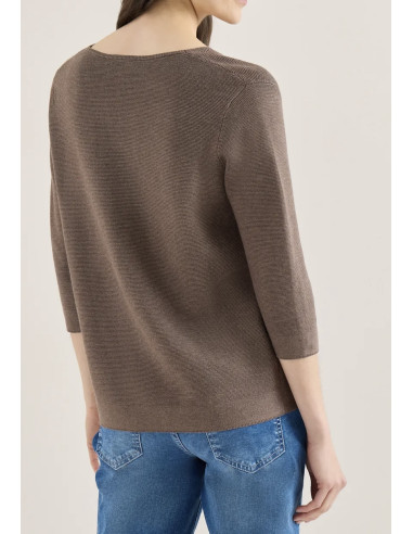 Cecil 303711 Structured v-neck - i flera färger