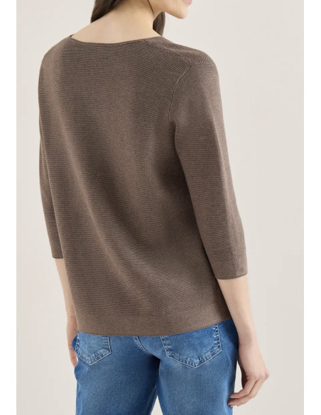 Cecil 303711 Structured v-neck - i flera färger