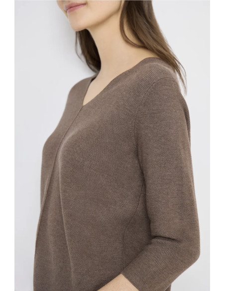 Cecil 303711 Structured v-neck - i flera färger