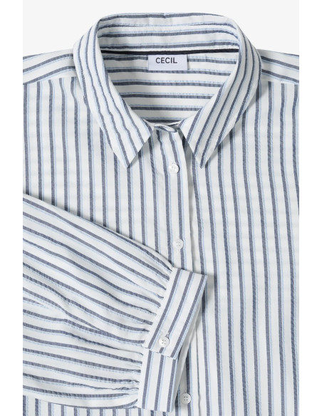 Cecil 346420 Seersucker shirt
