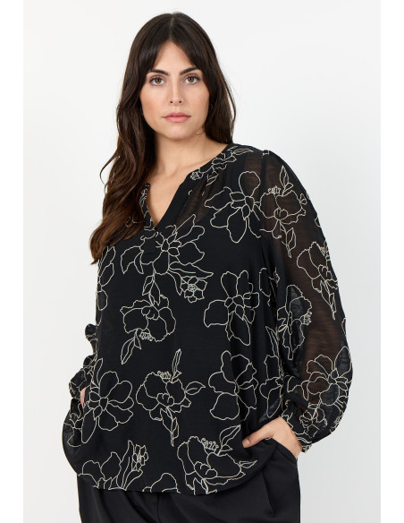 Wasabi W10728 Sahifa 1 Blus - i två färger