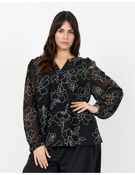 Wasabi W10728 Sahifa 1 Blus - i två färger