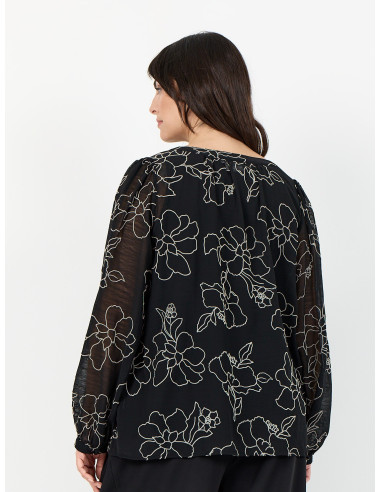 Wasabi W10728 Sahifa 1 Blus - i två färger
