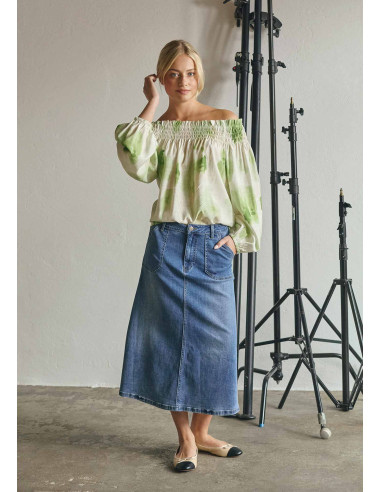 I Say 57939 Carpi Denim skirt
