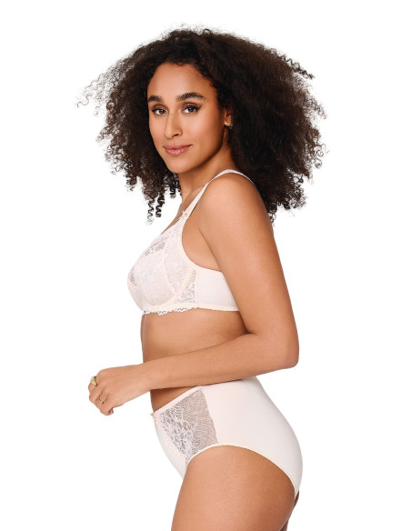 Lingadore 1400-5A Full coverage lace - Apricot multi