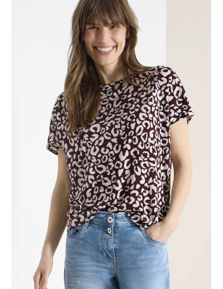 Cecil 324461 T-shirt AOP - i två färger