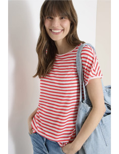 Cecil 324460 Stripe topp - i två färger
