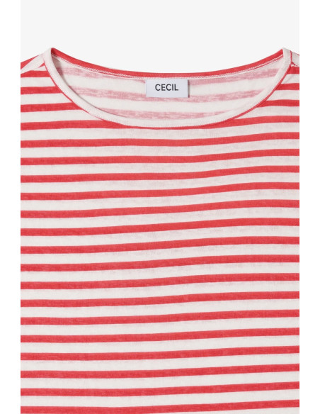 Cecil 324460 Stripe topp - i två färger