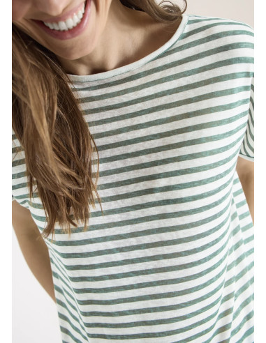 Cecil 324460 Stripe topp - i två färger