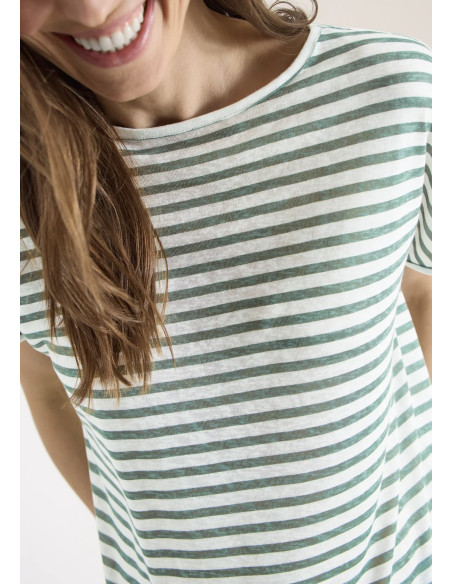 Cecil 324460 Stripe topp - i två färger