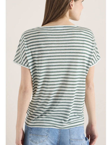 Cecil 324460 Stripe topp - i två färger