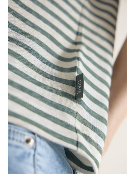 Cecil 324460 Stripe topp - i två färger