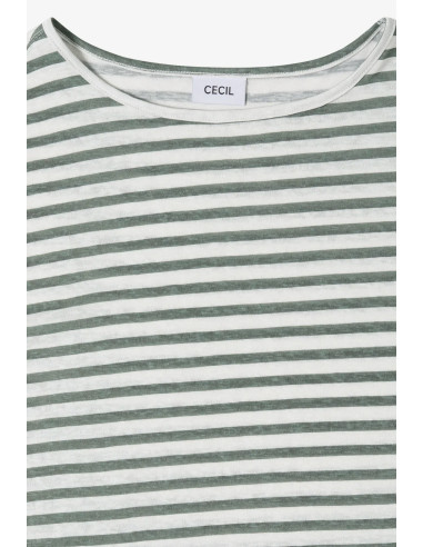 Cecil 324460 Stripe topp - i två färger