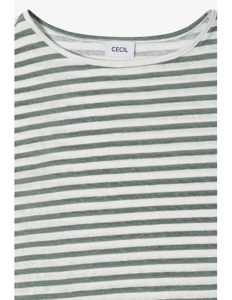 Cecil 324460 Stripe topp - i två färger