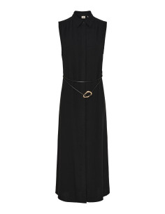 I Say 57950 Pearl belt dress 2