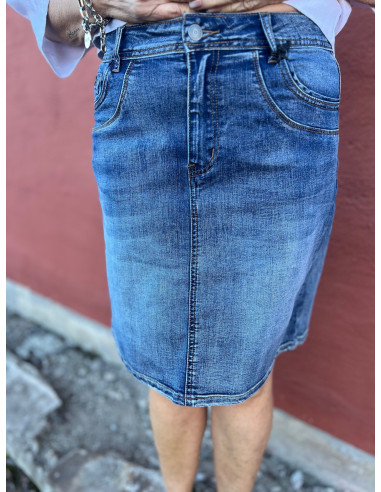 MiAmori Denim skirt 53cm - i två färger