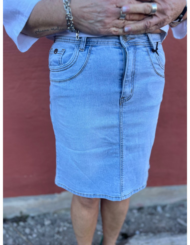 MiAmori Denim skirt 53cm - i två färger