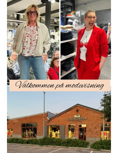 Modevisning med kundkväll onsdag 29 april 2026 kl.18.30