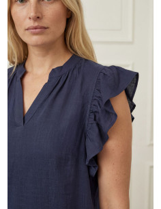 I Say 57902 Pearl flounce top - i två färger 2