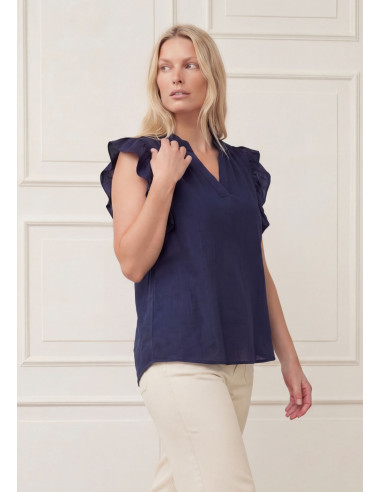 I Say 57902 Pearl flounce top - i två färger