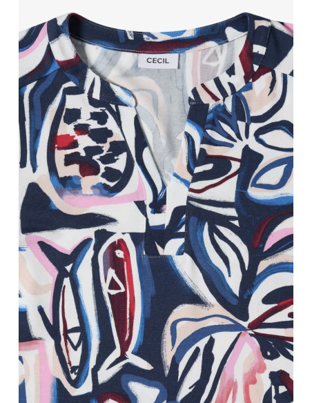 Cecil 325024 Multi topp 3/4-ärm