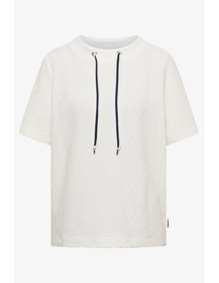 Cecil 325038 Structured Topp S/S - i två färger