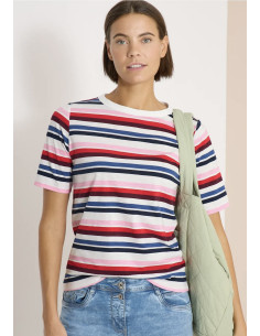 Cecil 325021 Striped topp S/S 2