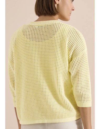 Cecil 303864 Crochet V-neck