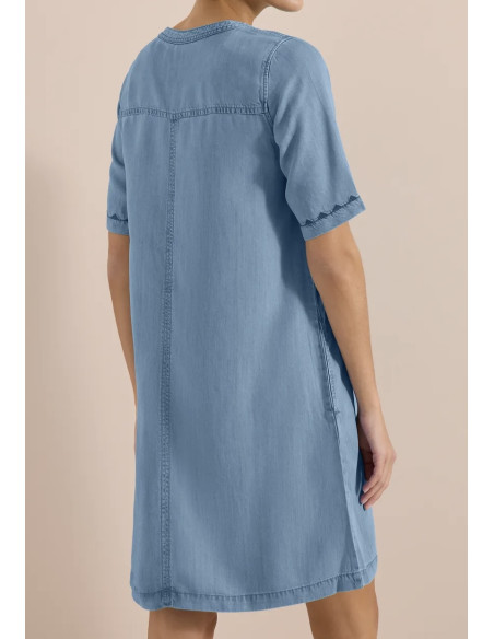 Cecil 144897 Denim look dress