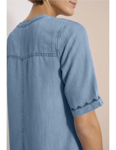 Cecil 144897 Denim look dress