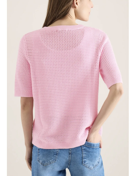 Cecil 303841 Structured roundneck - i flera färger