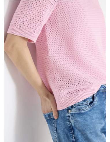 Cecil 303841 Structured roundneck - i flera färger