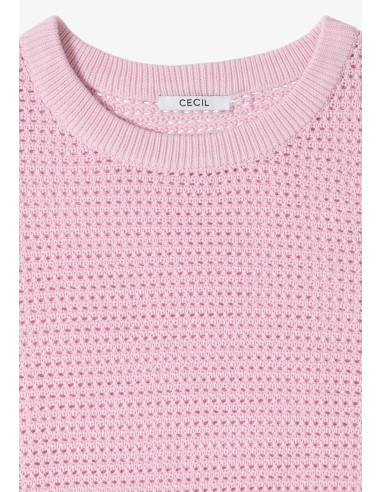 Cecil 303841 Structured roundneck - i flera färger