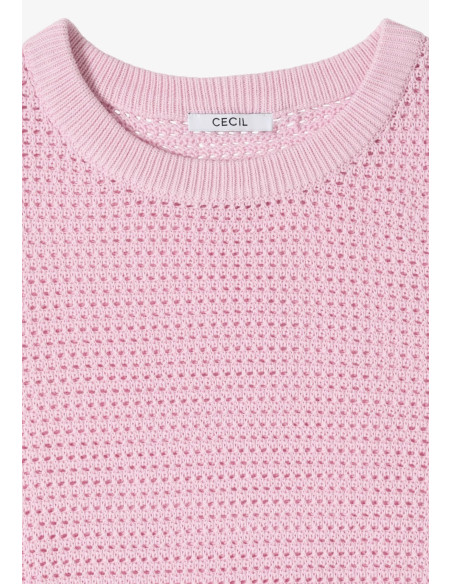 Cecil 303841 Structured roundneck - i flera färger