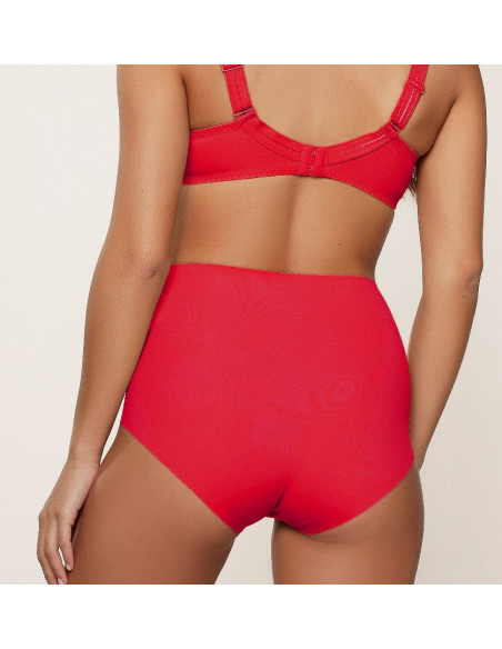 Lingadore 1400HWB-1 High waist brief - Red