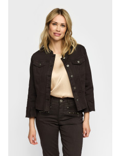 2 Biz Birk Jacket - Dark brown