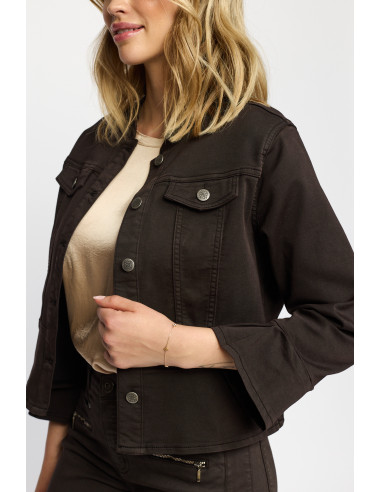 2 Biz Birk Jacket - Dark brown