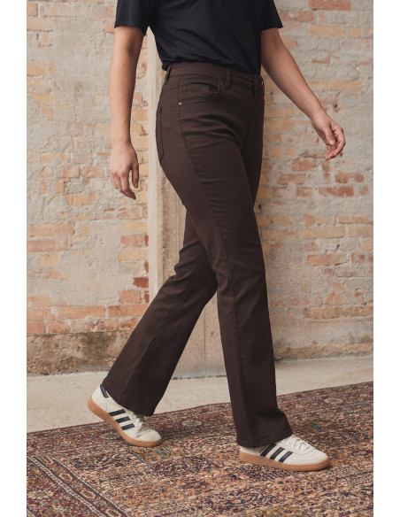 I Say 57805 Flare coated pant - i flera färger