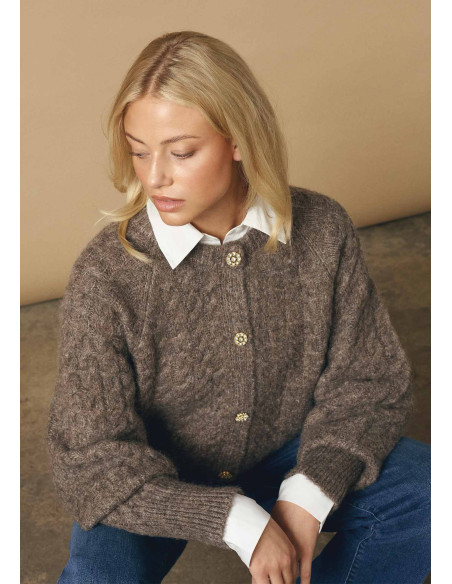 I Say 57982 Anna Cable Cardigan