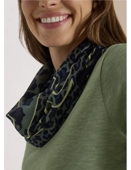 Cecil 573237 Print loop scarf
