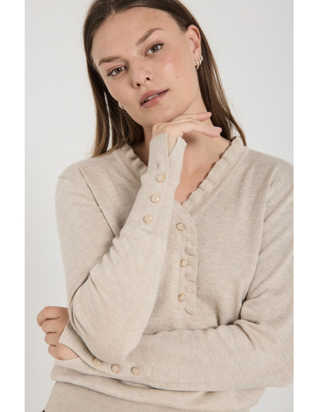Freequent 206462 KATIE-PULLOVER- i två färger